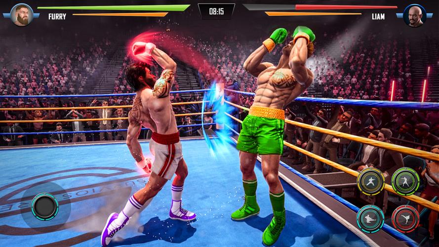 Real Kick Boxing Games 2023 ဖန်သားပြင်ဓာတ်ပုံ 0