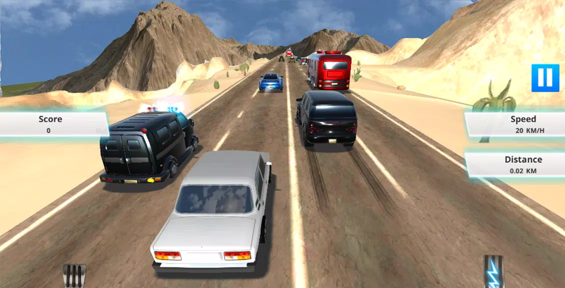 Traffic Rider : Car Race Game Zrzut ekranu 0