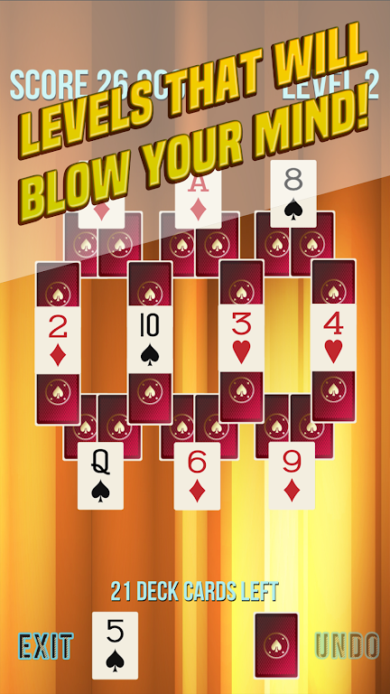 Pyramid Solitaire Supreme Tangkapan skrin 1