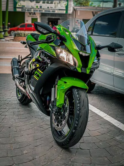 Kawasaki Ninja ZX10r Wallpaper Ảnh chụp màn hình 0