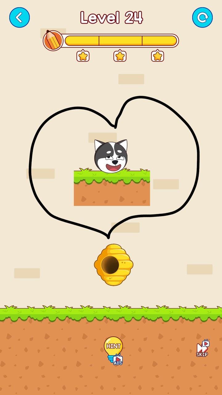 Husky Rescue: Save Dog Puzzle Captura de tela 2