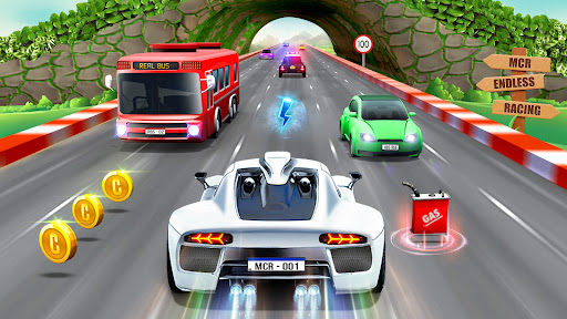 Mini Car Racing Game Offline Tangkapan skrin 2