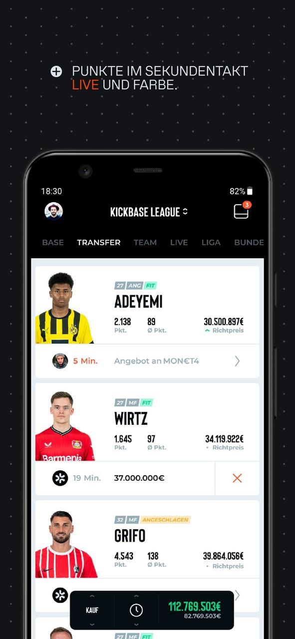 Kickbase Bundesliga Manager Screenshot 3