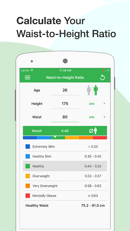 BMI Calculator: Weight Tracker Tangkapan skrin 2