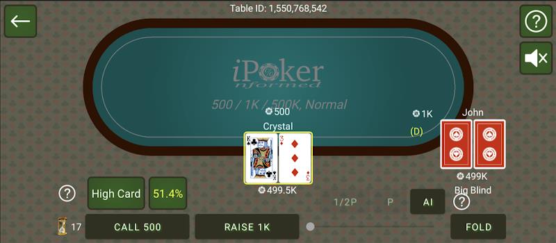 iPoker ภาพหน้าจอ 3