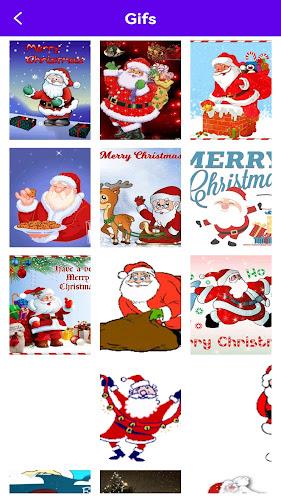 Santa Claus Gift GIF Sticker Ảnh chụp màn hình 2