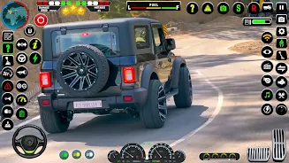 Offroad Jeep Driving:Jeep Game Zrzut ekranu 0