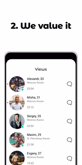 Denim - premium dating app 스크린샷 2