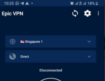 Epic VPN - Free SSH/HTTP/SSL VPN Captura de pantalla 0