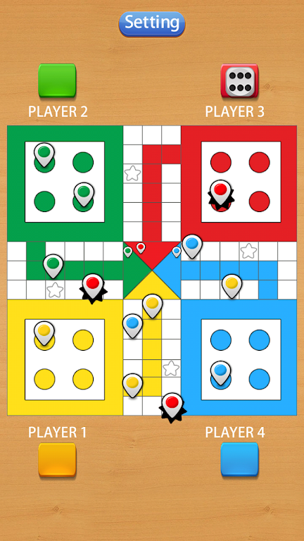 Ludo League Game:Roll the dice Ekran Görüntüsü 1