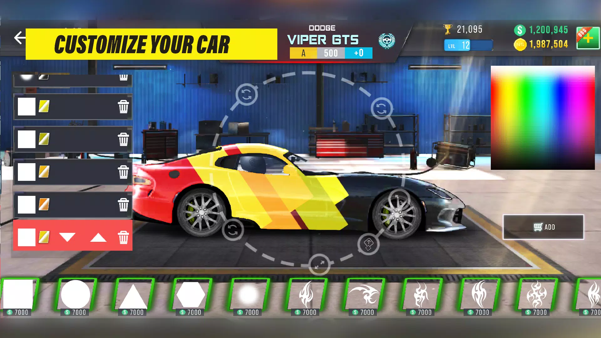 Nitro Speed: Drag Racing 2D Screenshot 2