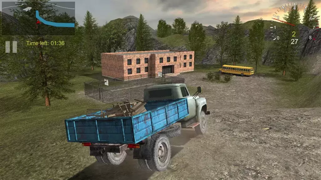 Cargo Drive: truck delivery Captura de pantalla 0