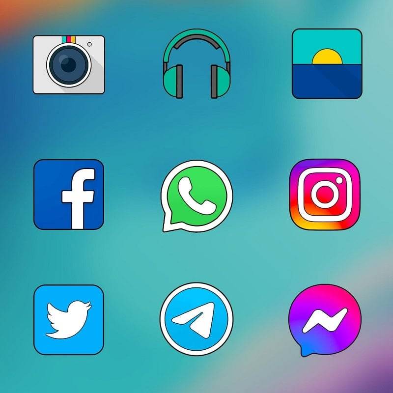 Oxigen HD – Icon Pack Скриншот 2