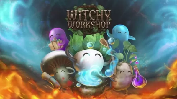 Kaibig -ibig Critters Star sa Magical Workshop: Witchy Workshop Cozy Idle