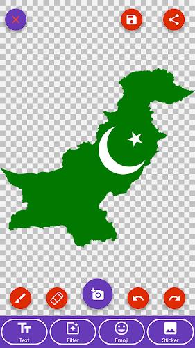 Pakistan Flag Wallpaper: Flags ภาพหน้าจอ 3