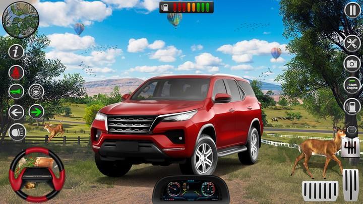 Offroad Fortuner car Driving Captura de tela 1