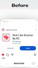 RC Real Like Follower Booster Ekran Görüntüsü 0