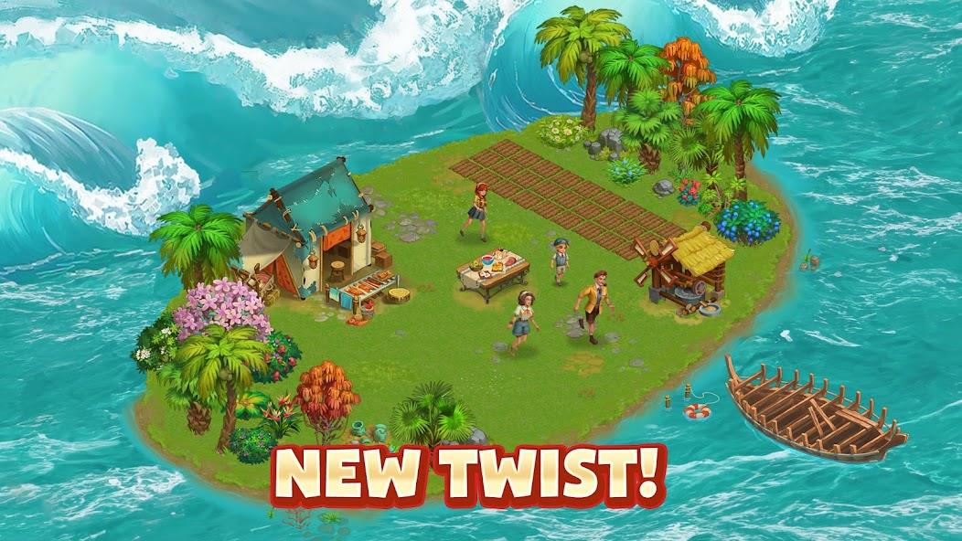 Family Farming: My Island Home Mod Zrzut ekranu 0