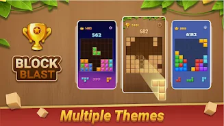 Block Puzzle - Wood Blast Schermafbeelding 3