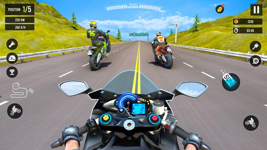 Moto Traffic Bike Race Game 3d Скриншот 0