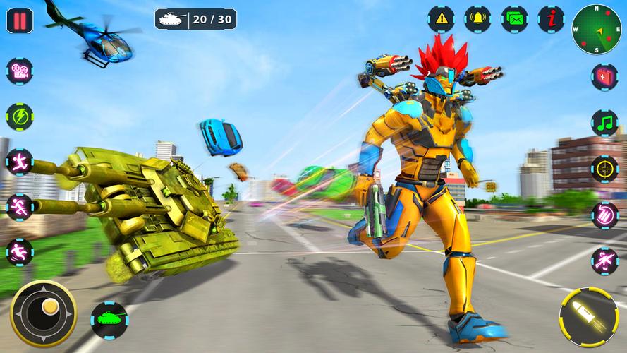 Robot Hero Game - Robot Game Captura de tela 0