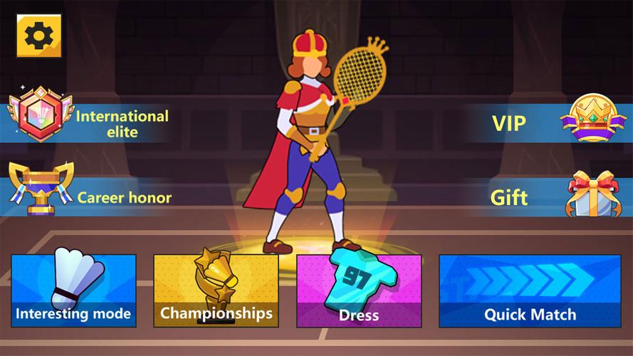Badminton Hero-Championship Ảnh chụp màn hình 0