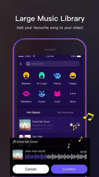VOOV - Free Social Video App Tangkapan skrin 2