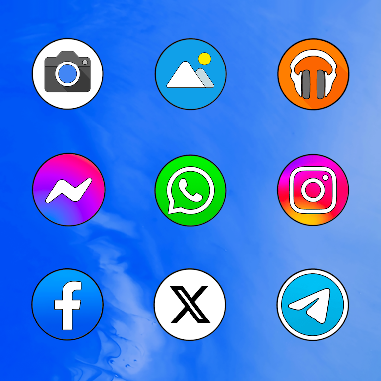 Pixly – Icon Pack Mod Ảnh chụp màn hình 1