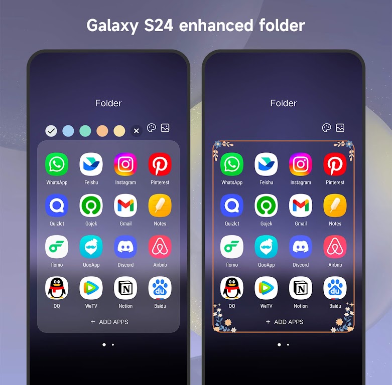 Cool S24 Launcher Galaxy OneUI Mod ဖန်သားပြင်ဓာတ်ပုံ 1