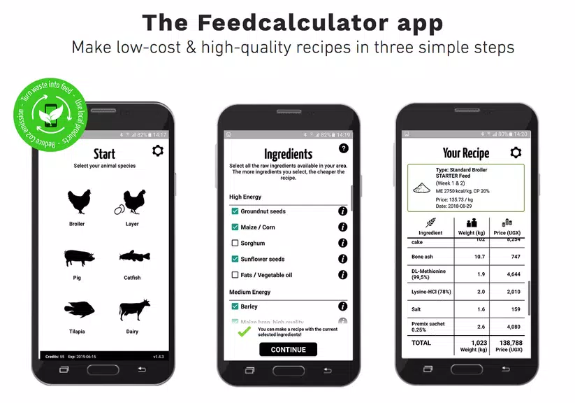 Feed Calculator for livestock Captura de tela 0