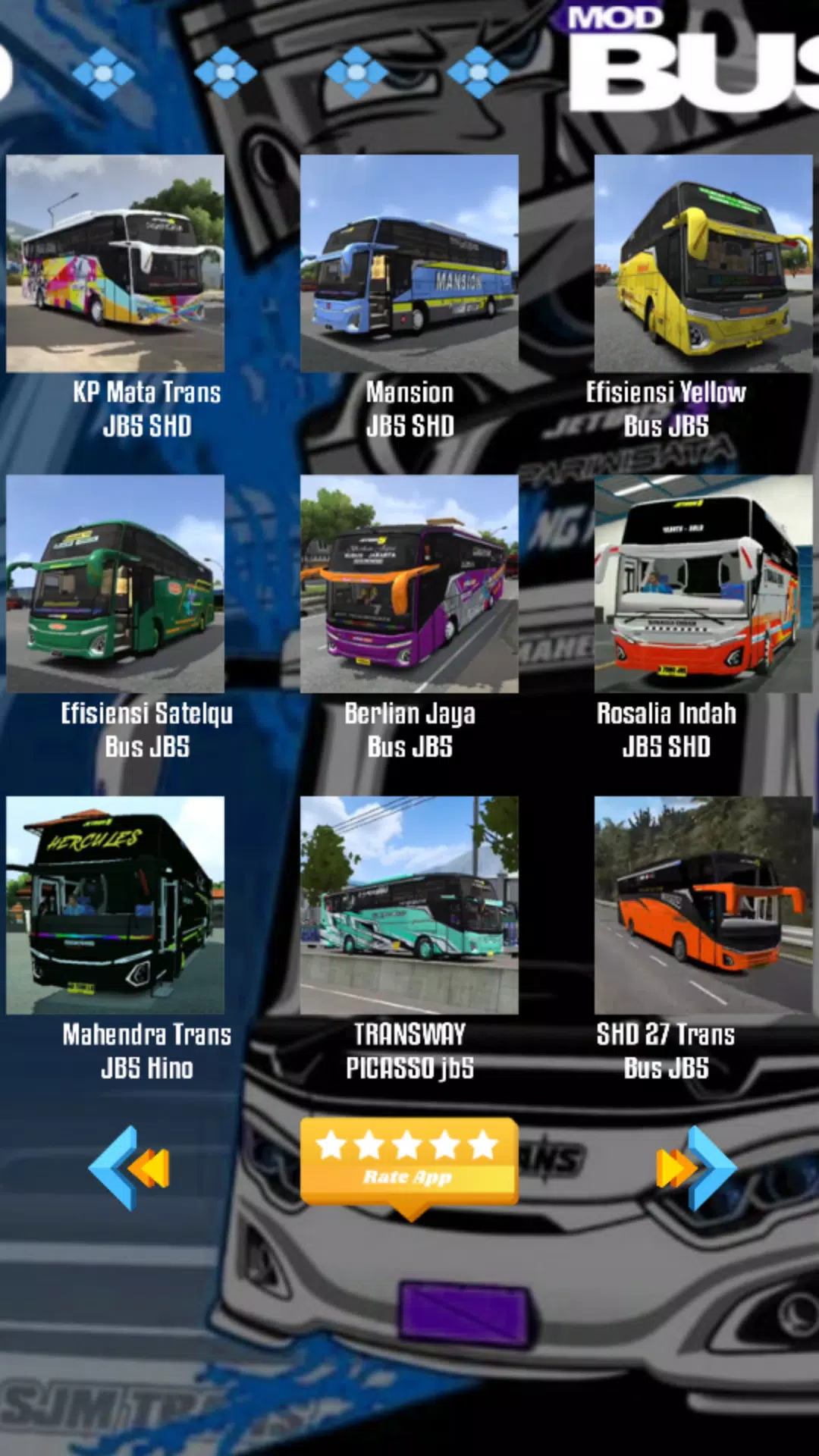 Mod Bussid 4.2 Terbaru スクリーンショット 3