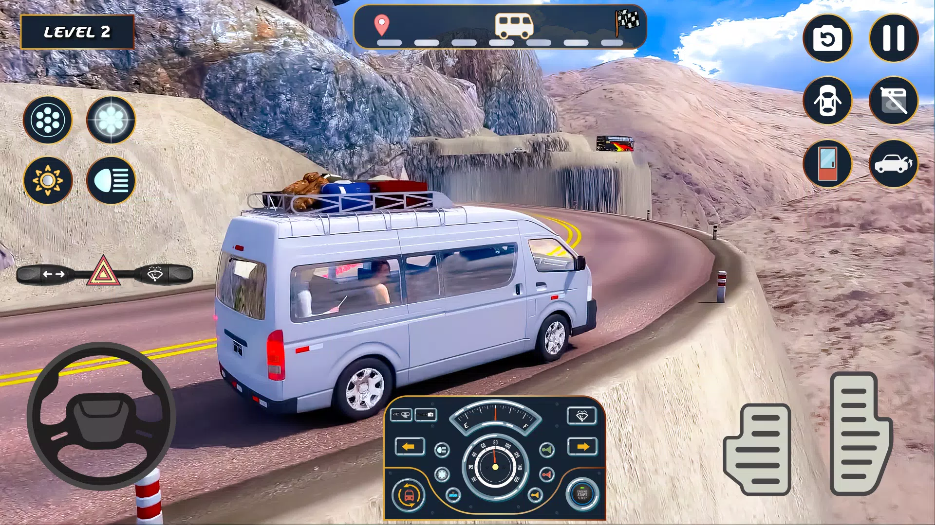 Van Simulator Dubai Van Games Скриншот 0