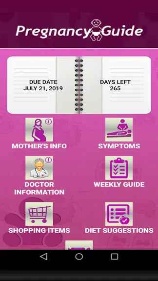 Pregnancy Guide - Baby Tracker 스크린샷 1