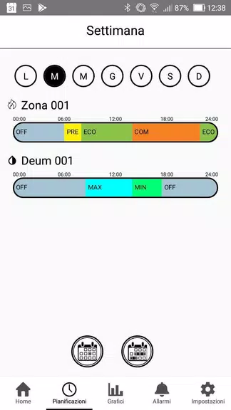 RadiaxWeb Regolazione Zrzut ekranu 2