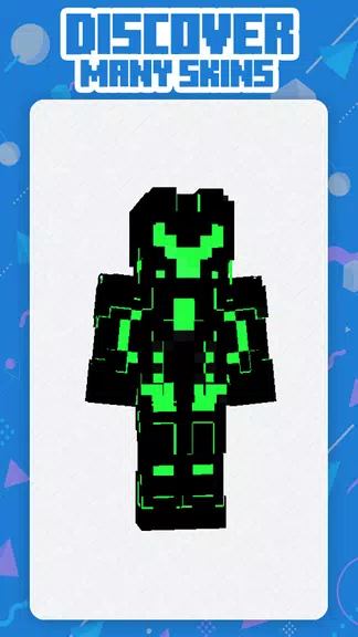 Neon Squad Skin Minecraft Capture d'écran 0