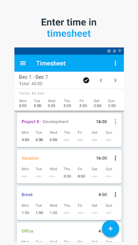 Clockify — Time Tracker ဖန်သားပြင်ဓာတ်ပုံ 3