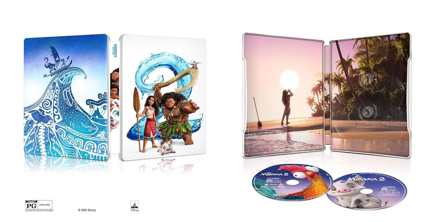 Moana 2 4K Steelbook Details