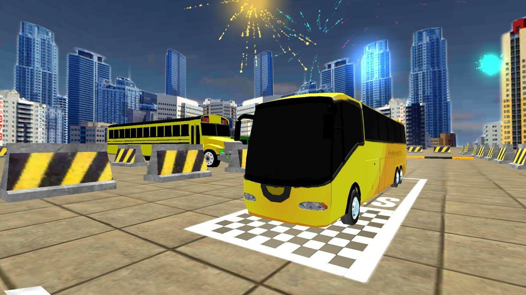 Modern Bus Drive Parking 3D Zrzut ekranu 1