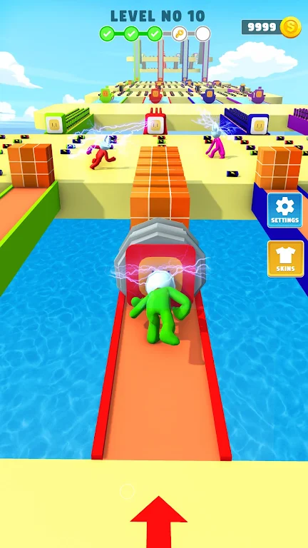 Head Connector Plug Race Game Screenshot 0