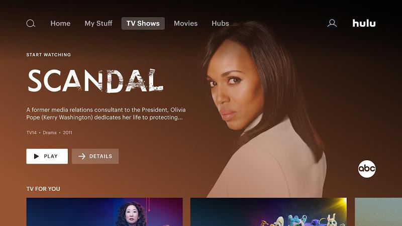 Hulu for Android TV Capture d'écran 3