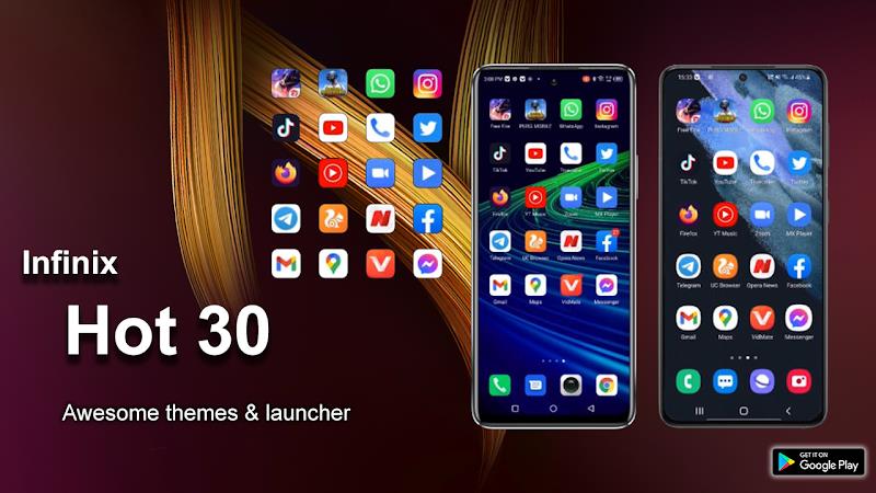 Infinix Hot 30 Launcher:Themes स्क्रीनशॉट 0