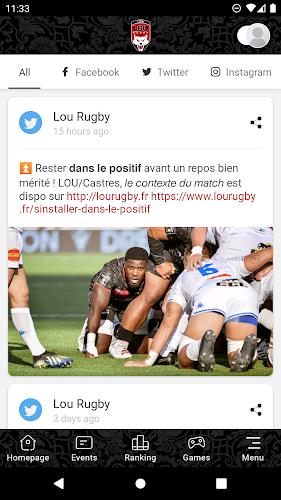 LOU Rugby スクリーンショット 2