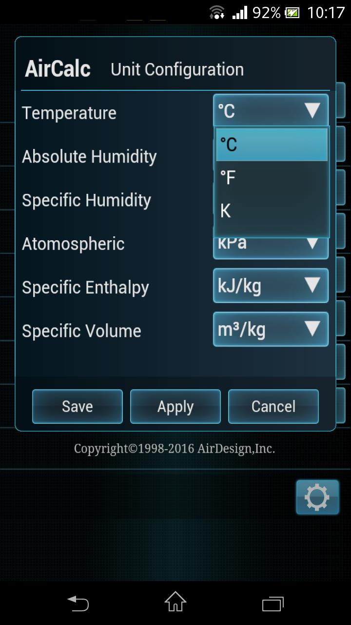 AirCalc for Android Ekran Görüntüsü 1