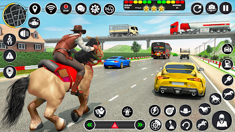 Horse Racing Games Horse Rider スクリーンショット 1