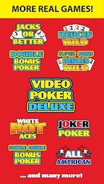 Video Poker Deluxe स्क्रीनशॉट 1