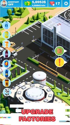 Factory Empire Idle Tycoon スクリーンショット 1