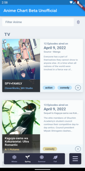 AniChart Beta Unofficial Скриншот 0