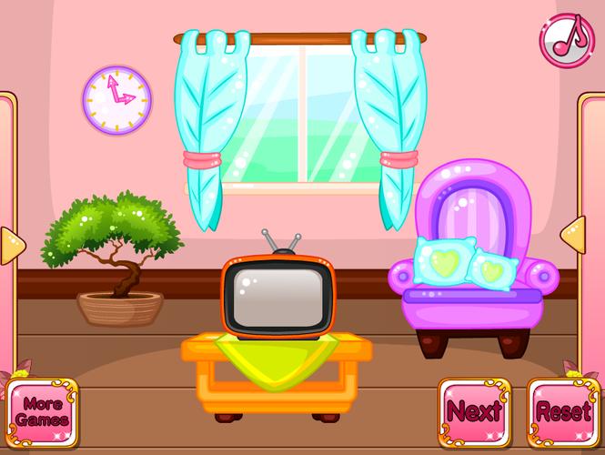 Princess Doll House Decoration スクリーンショット 1