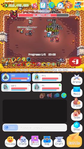 TinyWorld-Idle mmorpg 스크린샷 3