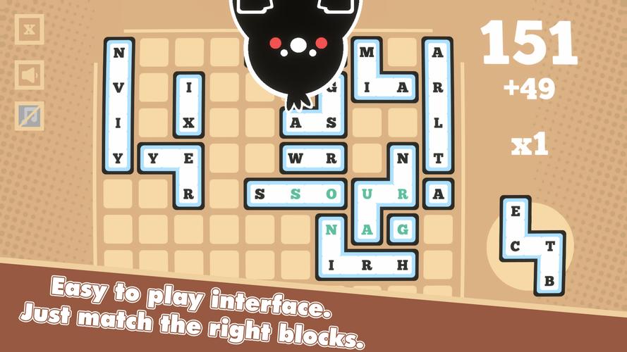 Word Block Puzzle スクリーンショット 1